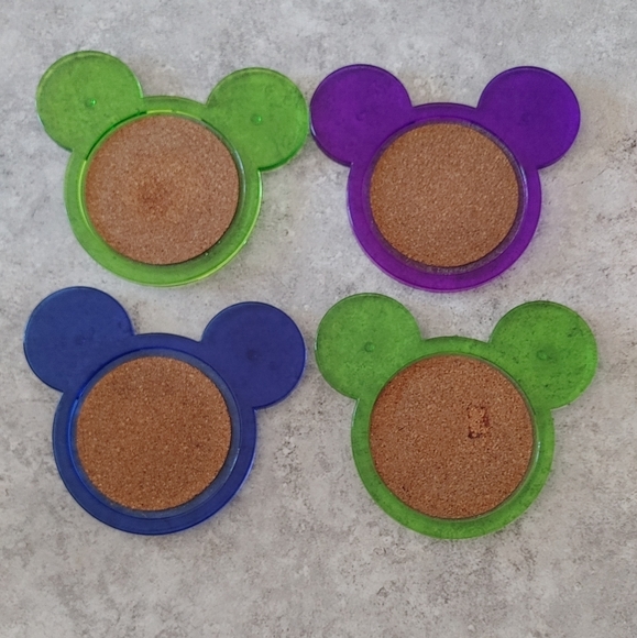 Other | Mickey Mouse Head Acrylic Coasters | Poshmark